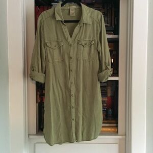 Philosophy Button down shirt dress